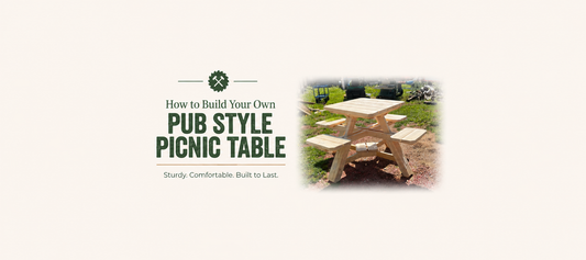Build Your Own Pub Style Picnic Table: The Ultimate DIY Outdoor Furniture Project