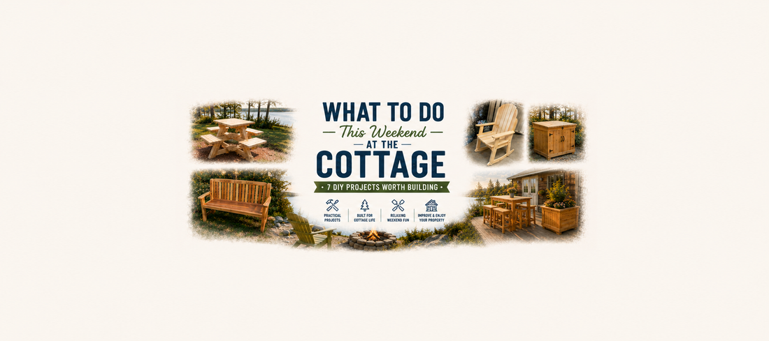 What to Do This Weekend at the Cottage: 7 DIY Projects Worth Building