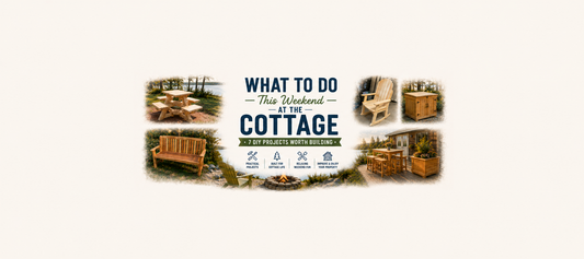 What to Do This Weekend at the Cottage: 7 DIY Projects Worth Building