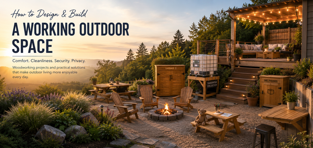 How to Design and Build a Working Outdoor Space