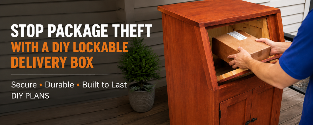 How to Build a Secure Wooden Package Delivery Box