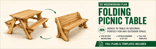 How to Build a Folding Picnic Table (And Where to Get the Plan)
