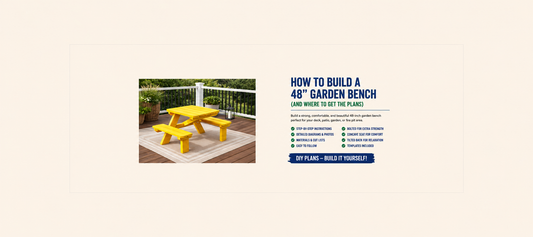How to Build a Space Saving Picnic Table (And Where to Get the Plan)