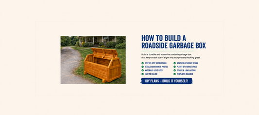 How to Build a Roadside Garbage Box (And Where to Get the Plans)