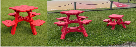 How to Build a Four Seat Picnic Table (And Where to Get the Plans)