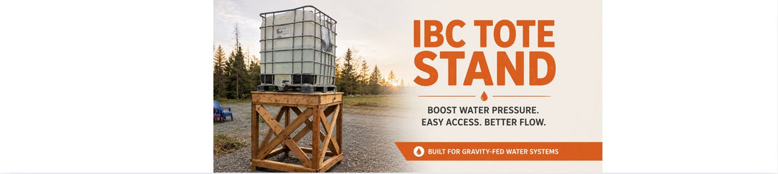 Why You Should Elevate Your IBC Tote (And How to Build a Strong Stand)