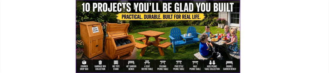 10 Buildable Outdoor Solutions You'll Actually Use