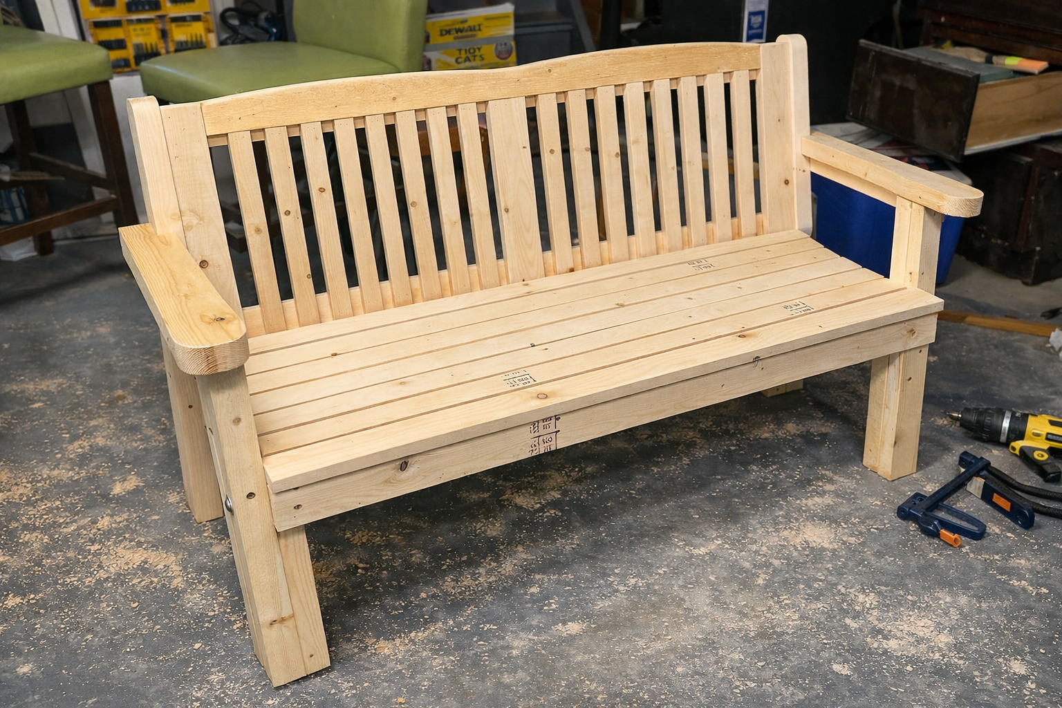 Making Bench How to Build a Wooden Bench (Step-by-Step DIY Outdoor Bench Guide for ...