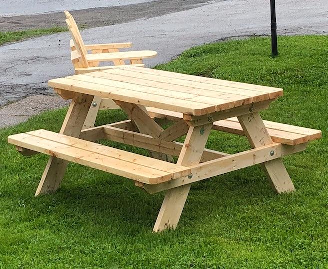 Conventional Picnic Table DIY Plan - Randy Designs