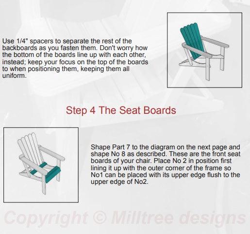 Garden Lawn Chair Woodworking Plan