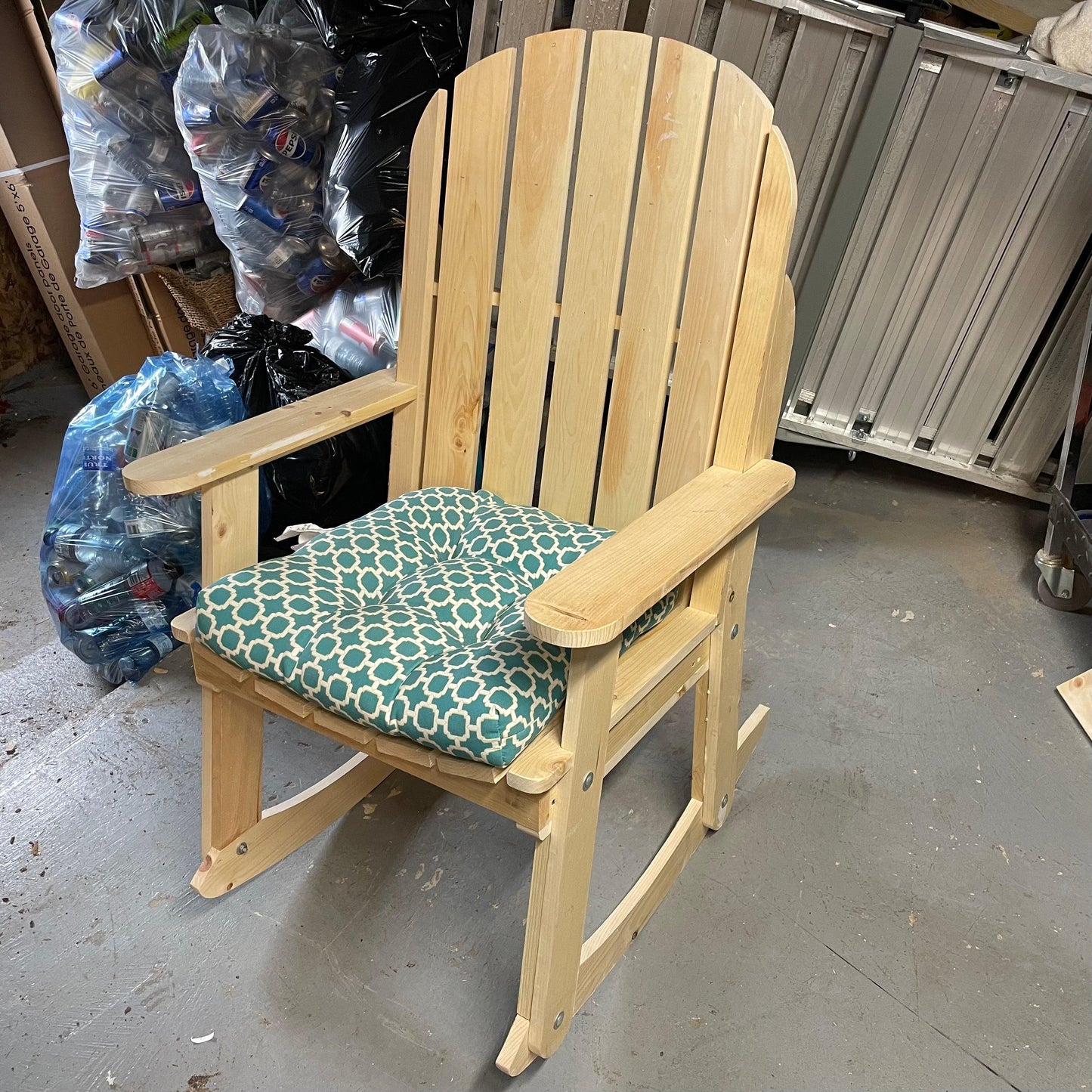 Outdoor Rocking Chair Plan