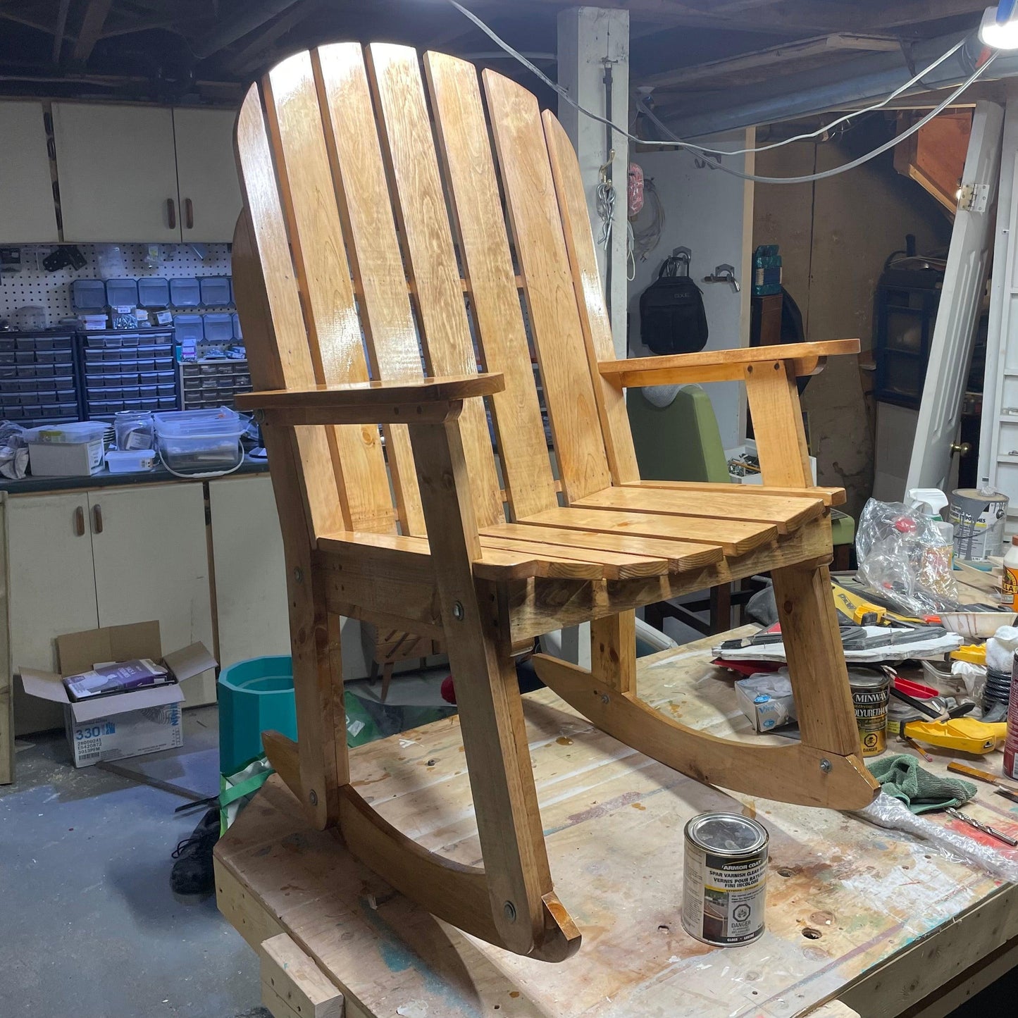 Outdoor Rocking Chair Plan